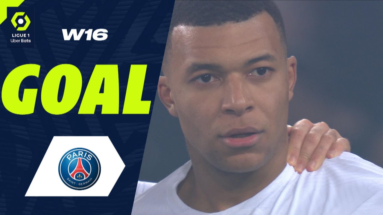 Carte Kylian Mbappé Panini Score Ligue 1 2023-24 Base