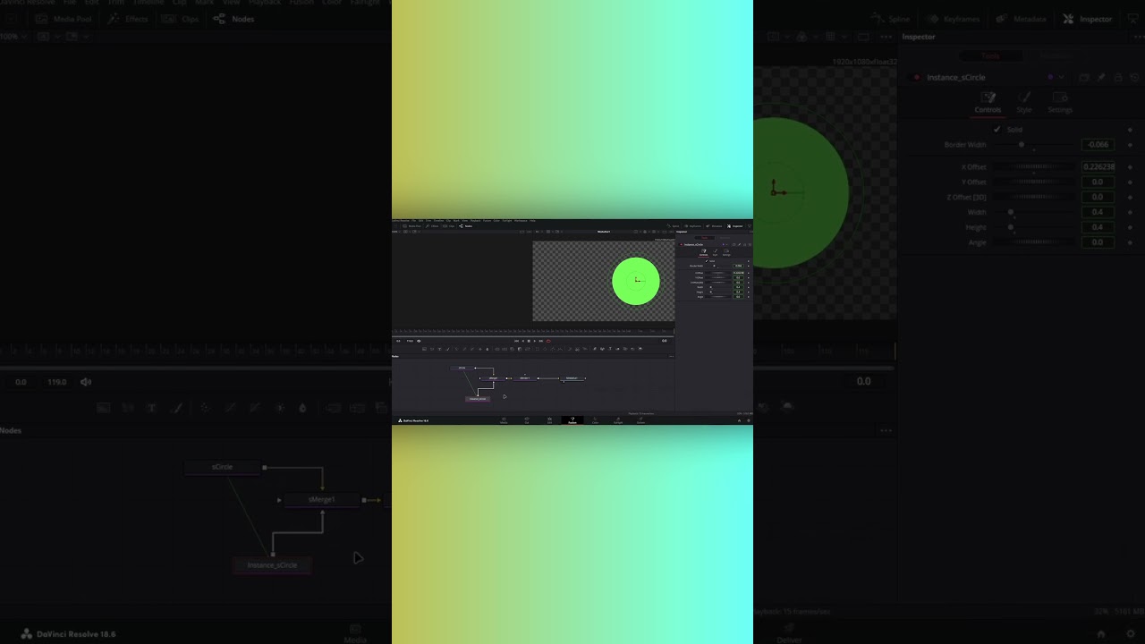 Instances in DaVinci Resolve's Fusion video Prt2. #davinciresolve #davinciresolvetutorial #editing