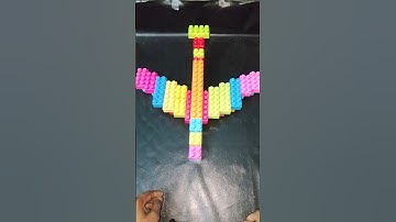 Satisfying ASMR: Build a Relaxing DIY Blocks Airplane #legoairplane |Emran Toys #shortvideo #shorts