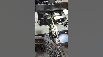 FD-3TH Small thread rolling machine for processing set screws.#machine #engineering #auto #making