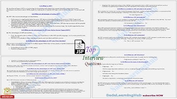 JSP Interview Questions – 01 To 15 out of 255