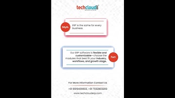 ERP Myth vs Fact | Flexible & Customizable ERP Software for Your Business