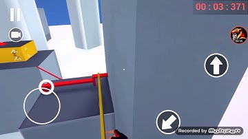 Parkour Go Roofs speedrun (38s)