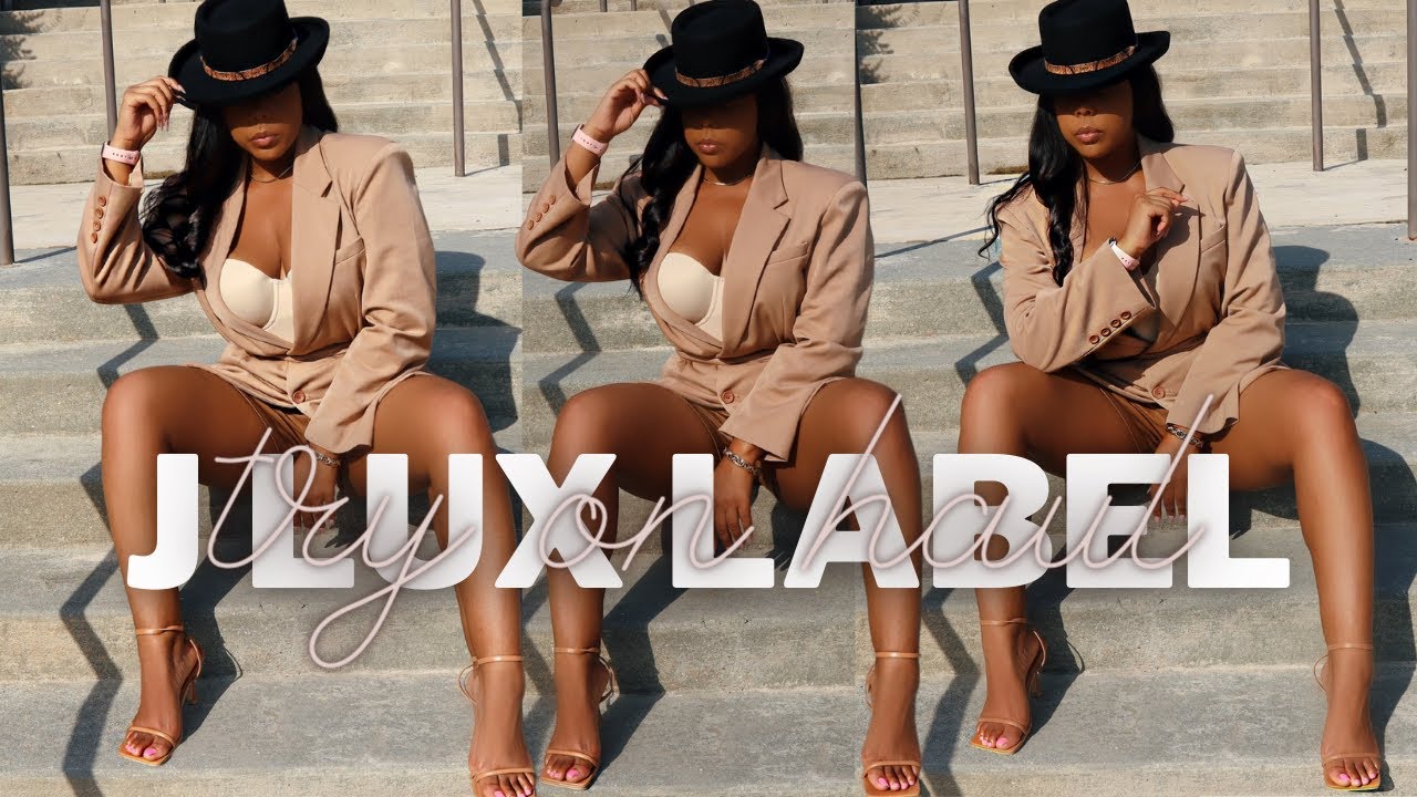 NEW! INSTAGRAM BADDIE 👀 J LUX LABEL Try On Haul Clothing Haul for Fall 2021 Wardrobe YouTube