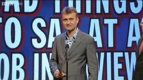 Bad Things To Say At A Job Interview - Mock the Week - BBC