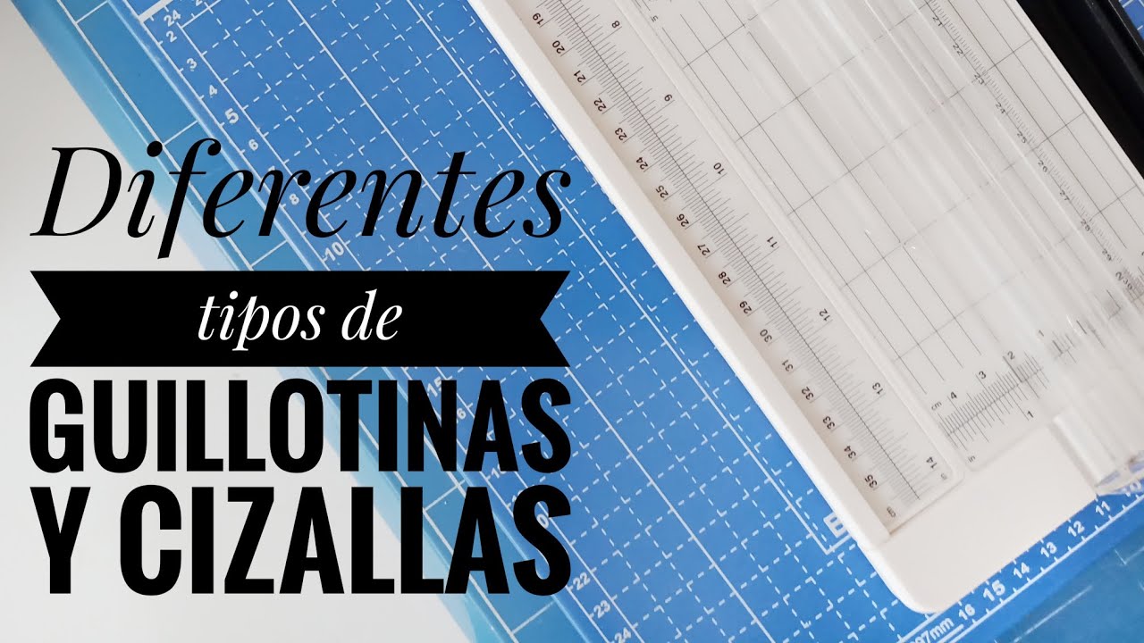 Guillotinas y Cizallas de Oficina o Imprenta