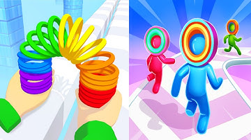 Toy Spring VS Layer Man 3d max All Levels gameplay android ios 