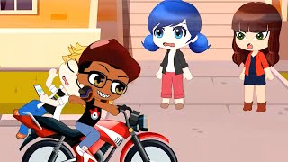 What will Marinette and Lila do if Adrien is kidnapped| Miraculous Ladybug Reacts | Gacha Club