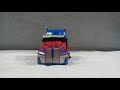 Knight optimus prime short flash stop motion  tf productions