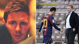 Lionel Messi Last Season For Barcelona was Magical  ... 