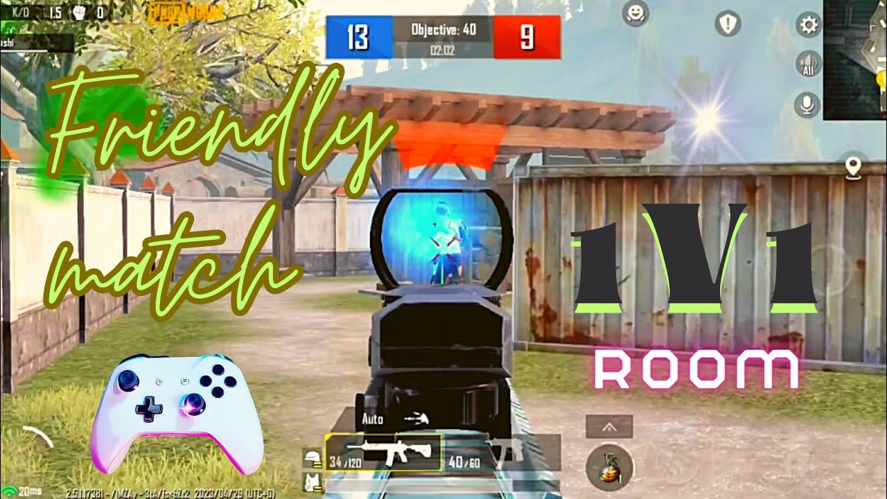 Friendly TDM Match with My Friend ⏐ 1v1 Room - YouTube