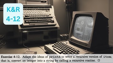 The C Programming Language K&R: 4-12 Solution