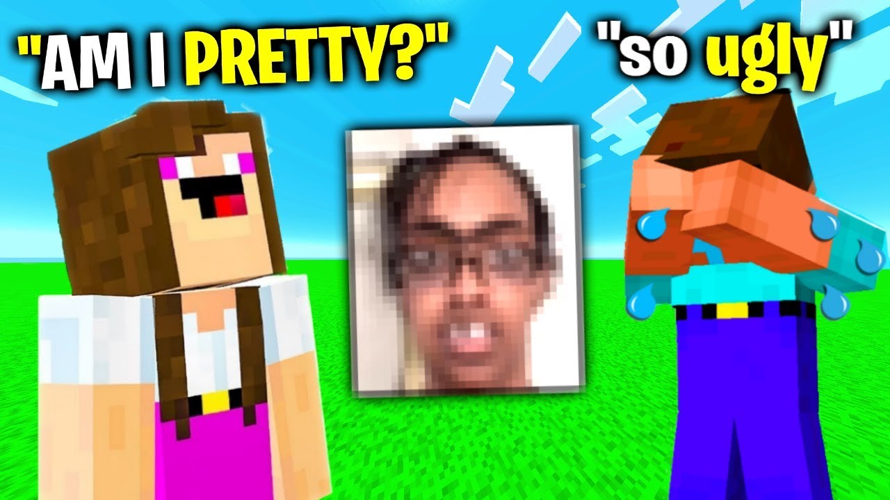 Girl1234 Face Revealed To Noob1234 Minecraft Youtube