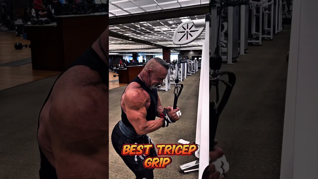 BEST TRICEP GRIP #workout #workouttips #motivation #muscle #grip