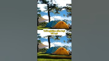 Cắm trại tự túc ở Đồi Cỏ Hồng Đà Lạt #travel