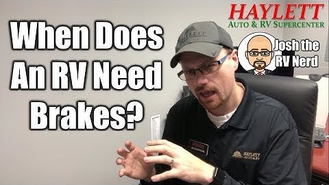 RV and Trailer Brake Requirements with Josh the RV Nerd