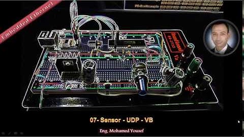 07- ENC28J60 – Embedded Ethernet - Sensor - UDP - VB