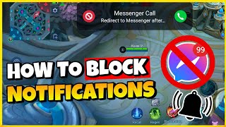 HOW TO BLOCK MESSENGER CALLS AND ALL NOTIFICATION WHILE PLAYING MOBILE LEGENDS screenshot 5