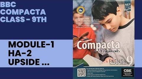 BBC CLASS -9 MODULE-1|HA-2 UPSIDE DOWN TREE solved