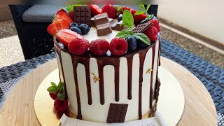 Comment faire un gâteau d’anniversaire ( layer cake)  كيكة cake_design كيكة_عيد_ميلاد