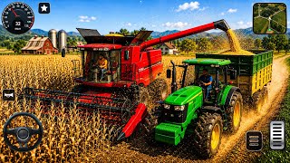 🌾 Ultimate Farming Harvest! 🚜 Combine Harvester & Tractor Grain Transport | Android Gameplay screenshot 1