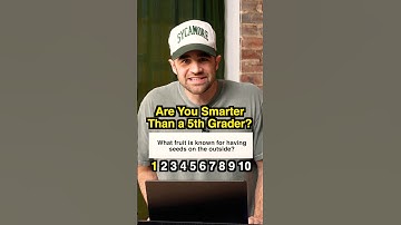 Are You SMARTER Than a 5th Grader?! 📚