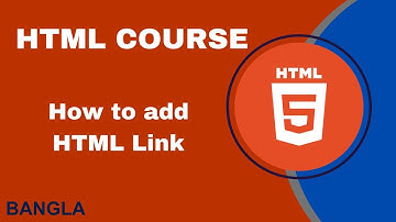 HTML5 Link tag Part 10 || HTML Crash Course Bangla 2024