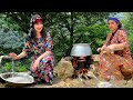 🧀 Traditional Village Cheese Making, Firewood Gathering &amp; Animal Care | Simple Life in Iran