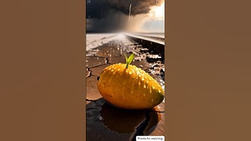 The deer survives by giving water to a drying mango😭 #ai #tree #winter #watering