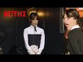 Jenna Ortega Surprises a Wednesday Cosplayer | Netflix