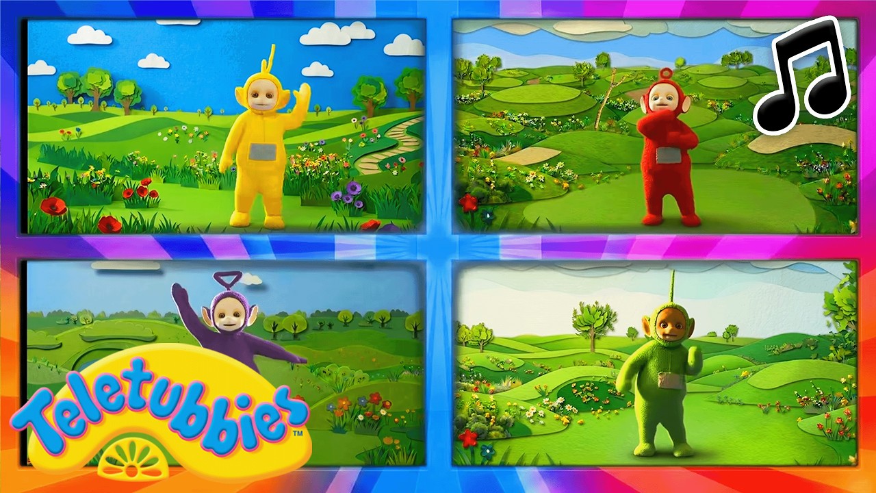 Teletubbies Musical Mobile ベッドメリー　テレタビーズ 🎵 Teletubbies Music 🎵 | One, Two, Buckle My Shoe! Nursery Rhymes