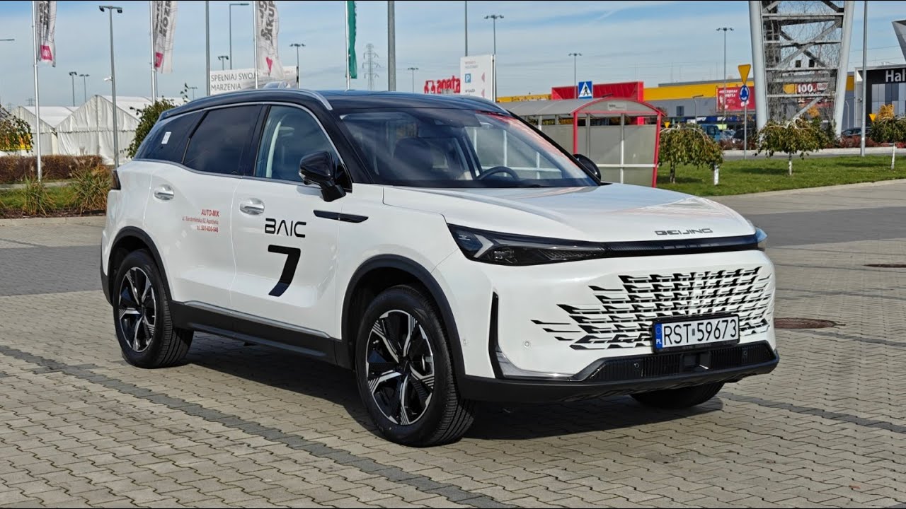 BAIC 7 Luxury 1.5T 177KM 7DCT Comfort | POV Test Drive | No Commentary | 4K 60FPS | 2025