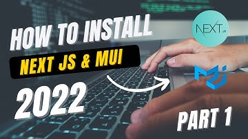Next.js Tutorial #1 | Set up project & install MUI