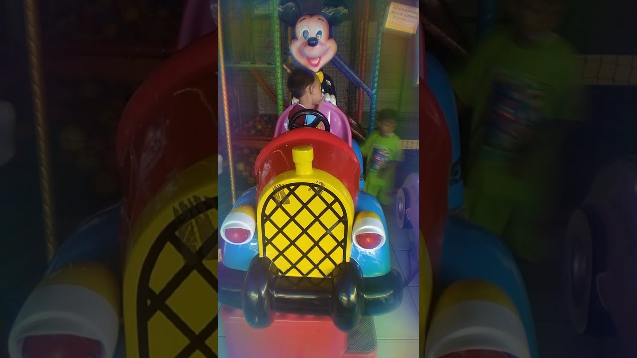 Mickey Car Ride Micky Mouse Cars - YouTube