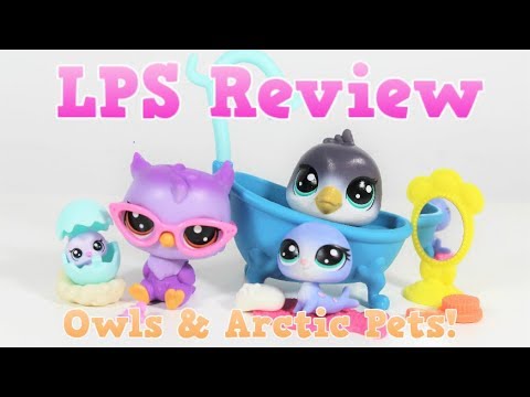 LPS Review #1 ~ Owls & Arctic Pets! || Lps Savvytv