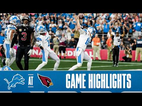 2026 Week 5: Lions at Cardinals | Highlights 🎥