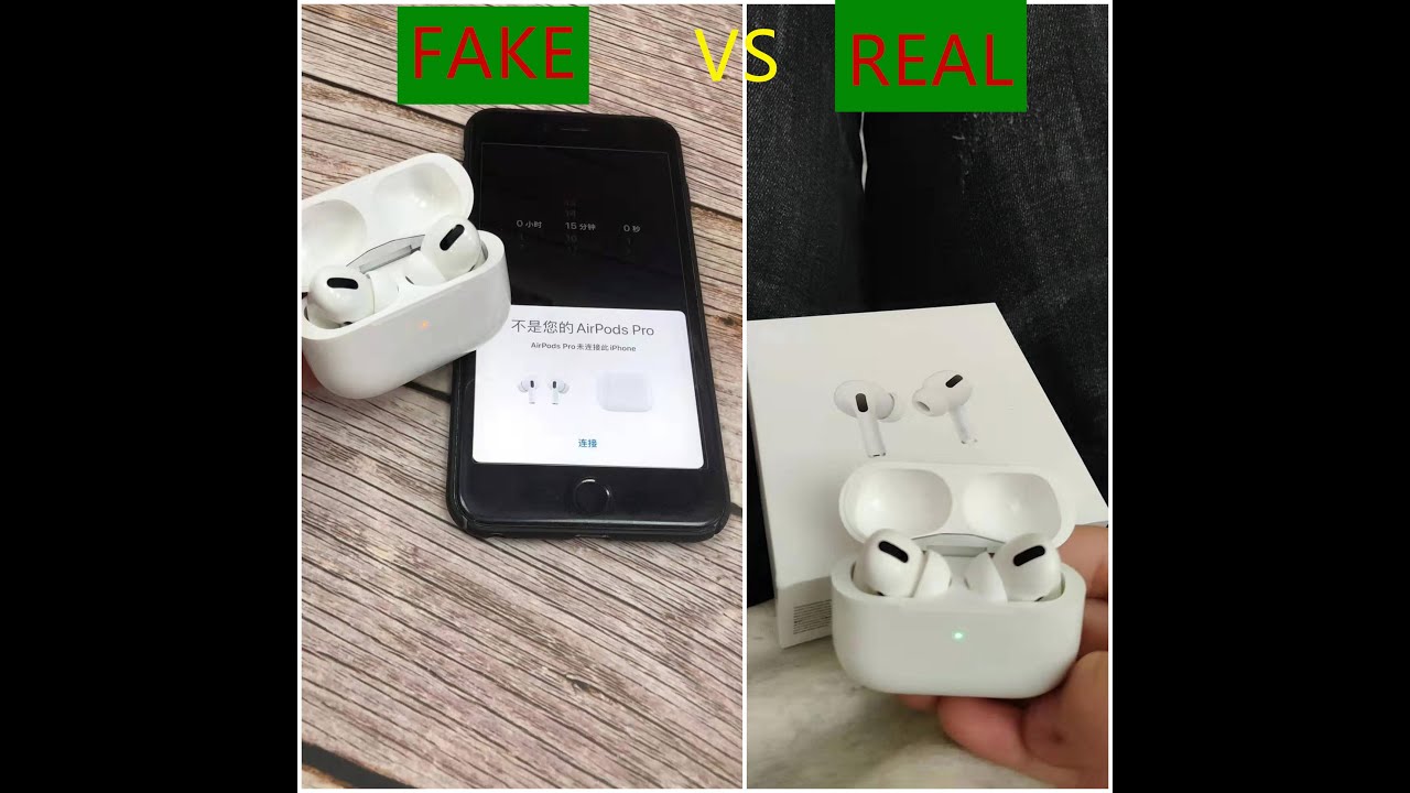 AirPods Pro Fake - AirPoc 3 TWS is made in China - YouTube