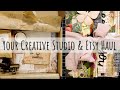 July 2021 Your Creative Studio Unboxing and a Beautiful Junk Journal by Tonya Samuels