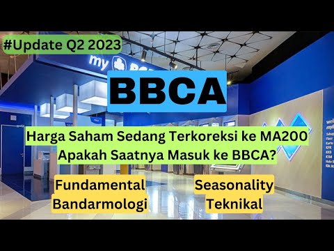 Analsa Saham BBCA. Kinerja Masih All Time High dan Harga Koreksi Apakah Saat Yang Tepat Untuk Masuk?