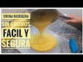 como hacer crema pastelera sin grumos facil y segura, te revelo todos los secretos!!