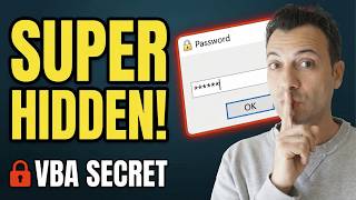 The Excel Sheet Hiding Trick Nobody Shows You (VBA Secret)