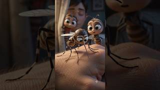 😱 क्या मच्छर इंसान का खून पी पाएंगे?,🦟#machhar #short # #cartoon #video