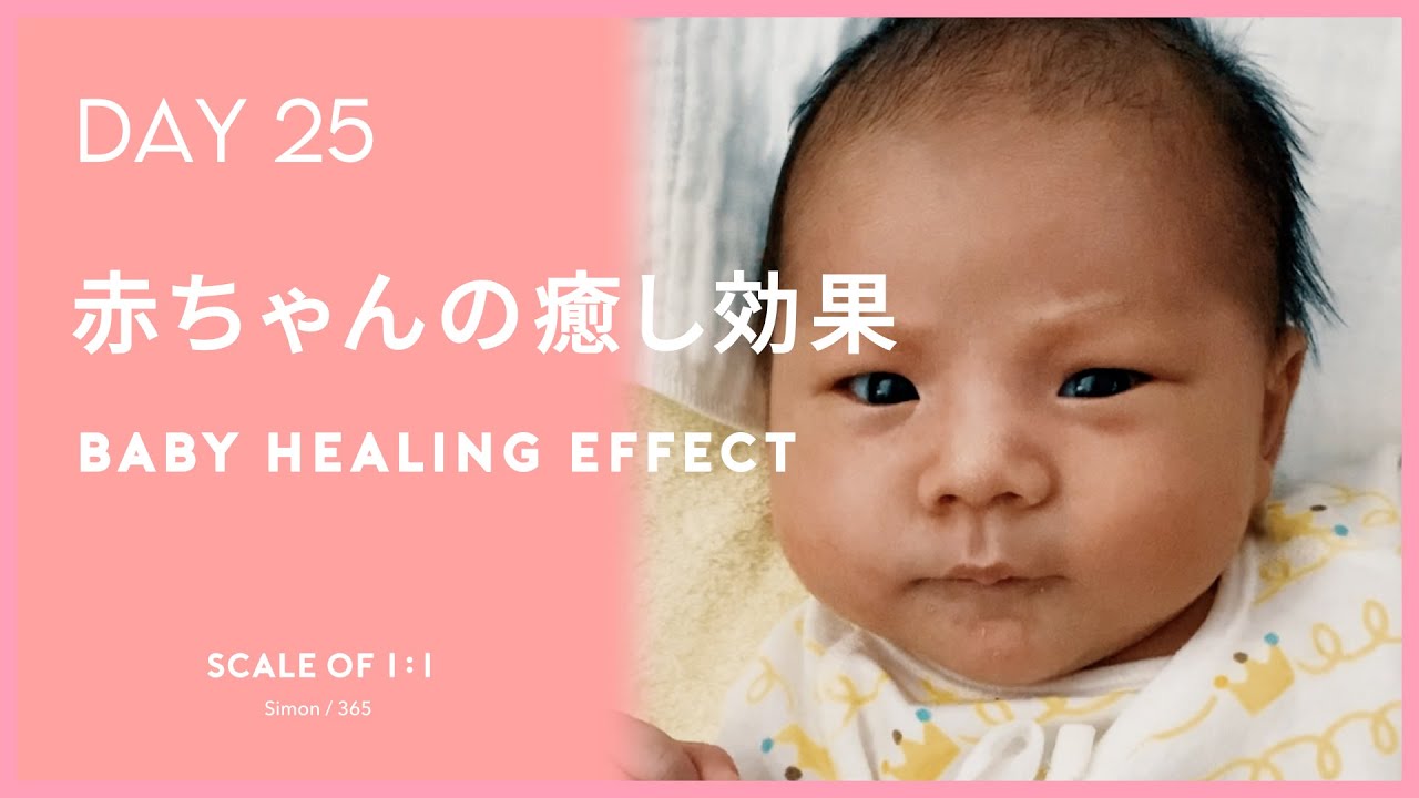 Day25 赤ちゃんの癒し効果 Baby Healing Effect Youtube