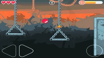 Red Ball 4 : Box Factory - Level 34 - Walkthrough {Gameplay / HD}