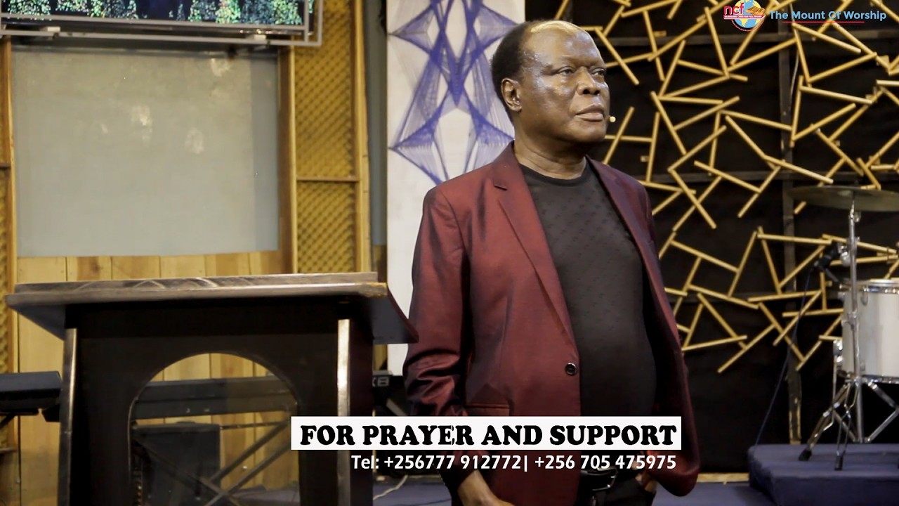 Unlearn your thoughts and relearn the things of God. Professor Simeon Kayiwa.