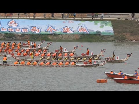 第14届中国—东盟（南宁）国际龙舟邀请赛暨2018年广西龙舟系列赛（南宁站） China-ASEAN Dragon Boat Race held in Nanning Guangxi