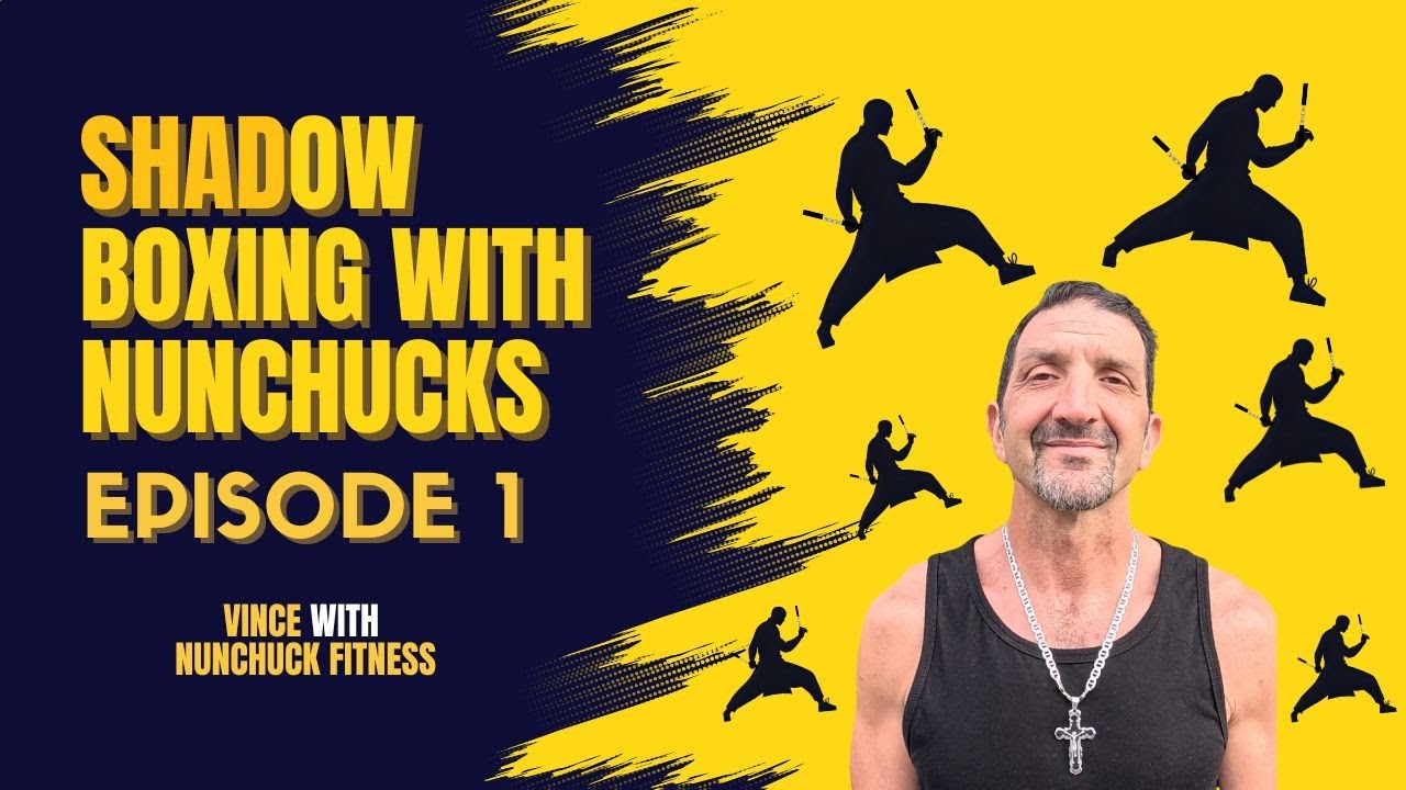 Nunchuck Training in the Dark | Shadow Boxing Fitness - YouTube