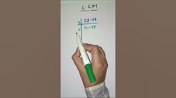 LCM || How to find LCM || Least common multiple || Math Tricks || #Shorts 1080p