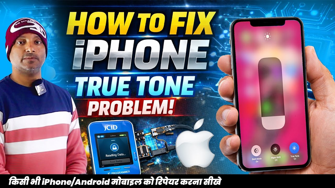 How to Fix iPhone True Tone Problem | True Tone Restore After Screen Replacement | iPhone Repairing