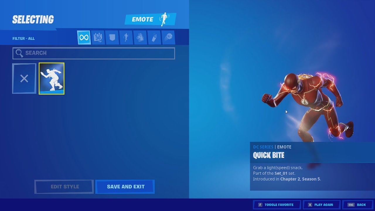Fortnite Flash Skin, EMOTE, & Pickaxe Showcase! (Decrypted) YouTube